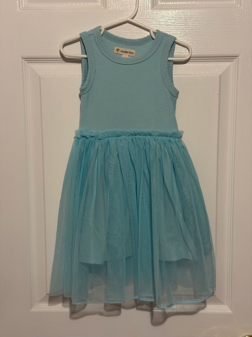 Tucker + Tate Light Blue Tulle Tank Dress